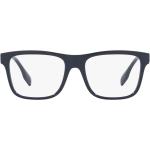 Blaue Burberry Rechteckige Kunststoffbrillen für Herren 