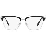 Schwarze Burberry Rechteckige Vollrand Brillen aus Kunststoff für Herren 
