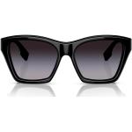 Schwarze Burberry Kunststoffsonnenbrillen für Damen 