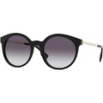 Schwarze Burberry Runde Sonnenbrillen mit Sehstärke aus Kunststoff für Damen 
