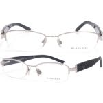 Silberne Burberry Brillenfassungen aus Metall für Damen 