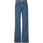 Reduzierte Blaue Burberry High Waist Jeans aus Baumwolle für Damen 