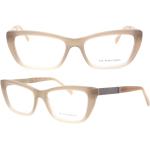 Beige Burberry Quadratische Brillenfassungen für Damen 
