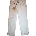 Weiße Burberry Skinny Jeans für Kinder aus Baumwolle für Mädchen Größe 104 