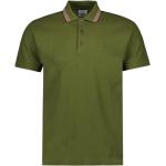 Grüne Kurzärmelige Burberry Herrenpoloshirts & Herrenpolohemden Größe M 
