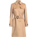 Sandfarbene Burberry Maxi Trenchcoats lang aus Wolle für Damen Größe XS für den für den Winter 