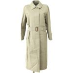 Beige Vintage Burberry Trenchcoats aus Baumwolle für Damen Größe L 