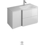 Goldene Waschbeckenunterschränke & Badunterschränke aus Eiche mit Schublade Breite über 500cm, Höhe 0-50cm, Tiefe über 500cm 