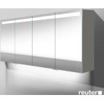 Burgbad Crono Spiegelschrank mit LED-Beleuchtung mit 4 Türen, SPFS160F1792