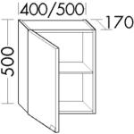 burgbad Hängeschränke & Oberschränke aus Ahorn Breite 0-50cm, Höhe 0-50cm, Tiefe 0-50cm 