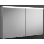 burgbad Iveo Spiegelschränke aus Glas LED beleuchtet Breite 100-150cm, Höhe 0-50cm, Tiefe 100-150cm 