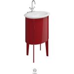 Hellrote burgbad Waschbeckenunterschränke & Badunterschränke aus Holz Breite über 500cm, Höhe 0-50cm, Tiefe über 500cm 