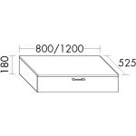 burgbad Sideboards mit Schublade Breite 0-50cm, Höhe 0-50cm, Tiefe 0-50cm 