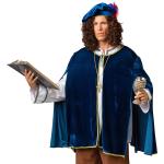 Blaue Orlob Mittelalter-Kostüme aus Polyester für Herren Größe L 