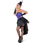 Violette Burlesque-Kostüme für Damen 