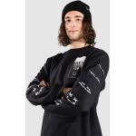 Reduzierte Schwarze Streetwear Burton Bio Herrensweatshirts Größe XL 