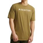 Grüne Skater Burton MTN T-Shirts für Herren Größe M 