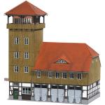 Busch Model Feuerwehr Industriegebäude 