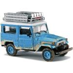 Blaue Busch Model Toyota Land Cruiser Modellautos & Spielzeugautos 