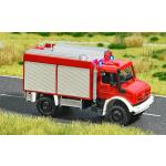 Rote Busch Model Feuerwehr Spielzeug Unimogs 