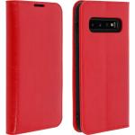 Rote Samsung Galaxy S10+ Hüllen Art: Hard Cases aus Leder 