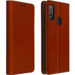 Braune Huawei P Smart Cases 2020 Art: Flip Cases aus Leder 