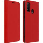 Rote Huawei P Smart Cases 2020 Art: Flip Cases aus Leder 
