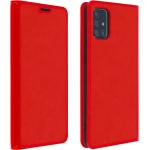 Rote Samsung Galaxy A51 Hüllen Art: Flip Cases aus Leder 