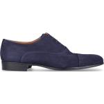 Blaue Business Moreschi Hochzeitsschuhe & Oxford Schuhe aus Veloursleder für Herren Größe 40,5 mit Absatzhöhe bis 3cm 