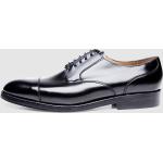 Schwarze Business Heinrich Dinkelacker Hochzeitsschuhe & Oxford Schuhe aus Kalbsleder für Herren Größe 40,5 mit Absatzhöhe bis 3cm 