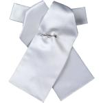 Weiße Busse Krawatten-Sets mit Klettverschluss aus Satin für Herren 2-teilig 