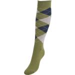 BUSSE Socken COMFORT-KARO III, winter olive/taupe/navy - 39-42