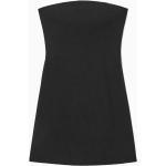 Schwarze COS Mini Spaghettiträger-Kleider aus Baumwolle für Damen Größe M 