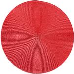Rote Geflochtene Moderne Butlers Runde Tischsets & Platzsets matt aus Polypropylen 