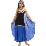 Blaue Buttinette Cleopatra-Kostüme aus Jersey für Damen Größe M 