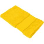 Sonnengelbe Buttinette Handtücher aus Baumwolle 50x100 