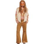 Bunte Buttinette Hippie-Kostüme & 60er Jahre Kostüme für Herren Größe L 