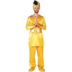Goldene Buttinette Karnevalshosen & Faschingshosen mit Glitzer aus Gummi für Herren 