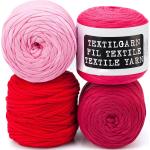 Rote Buttinette Textilgarne 