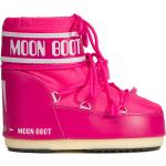 Rote Moon Boot Classic Bio Damenstiefel mit Schnürsenkel aus Leder Größe 41 für den für den Winter 
