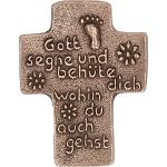 Butzon & Bercker 2-143779 Taufkreuz Gott segne und Behüte Dich, Bronze