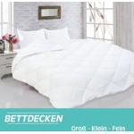 Weiße Motiv 4-Jahreszeiten-Bettdecken & Ganzjahresdecken aus Kunstfaser maschinenwaschbar 240x220 