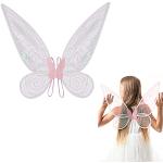 Schmetterlingsflügel aus Organza für Kinder 