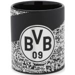 Bunte BVB Becher & Trinkbecher matt aus Silber 