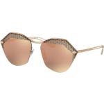 Rosa BVLGARI Verspiegelte Sonnenbrillen für Damen 