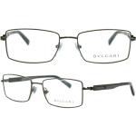 Silberne BVLGARI Vollrand Brillen aus Metall für Herren 