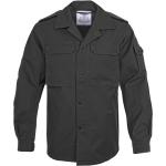 Schwarze Unifarbene Blusenjacken für Damen Größe XL 