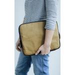 Vegane Nachhaltige Macbook Taschen mit Reißverschluss aus Leder gepolstert für Herren 