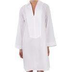 Reduzierte Weiße BY Malene Birger Tunika-Blusen für Damen Größe M 