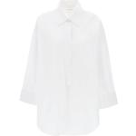 Reduzierte Weiße Bestickte Elegante BY Malene Birger Tunika-Blusen für Damen Größe S 